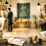 Adults Improving Painting Skills